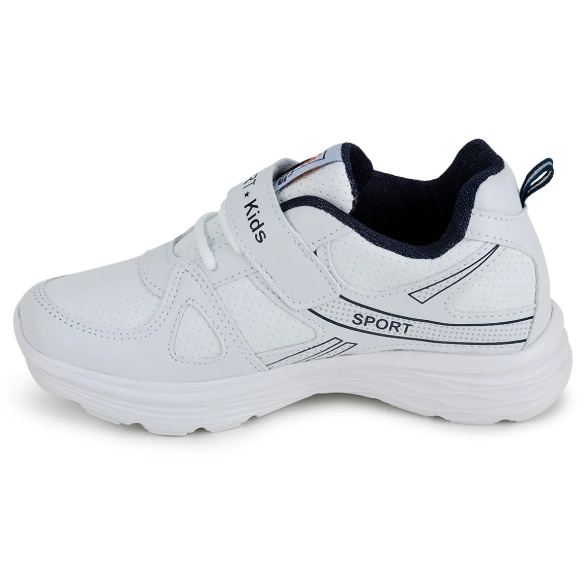 Tenis Blancos Escolar Deportivo Niño Suns 04620