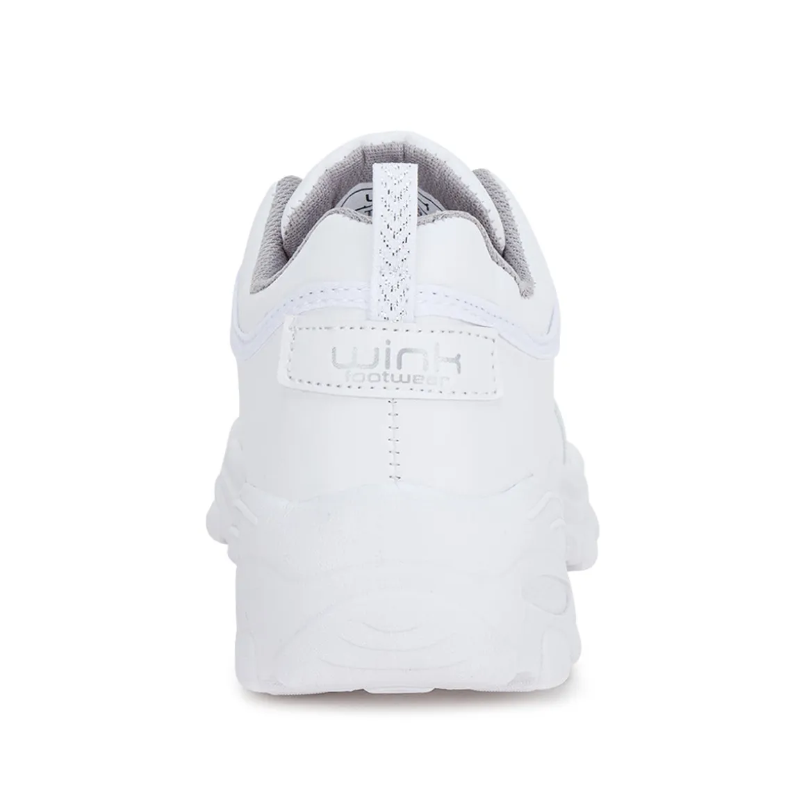 Tenis Blancos Escolar Moda Para Niña Joven Wink 01572