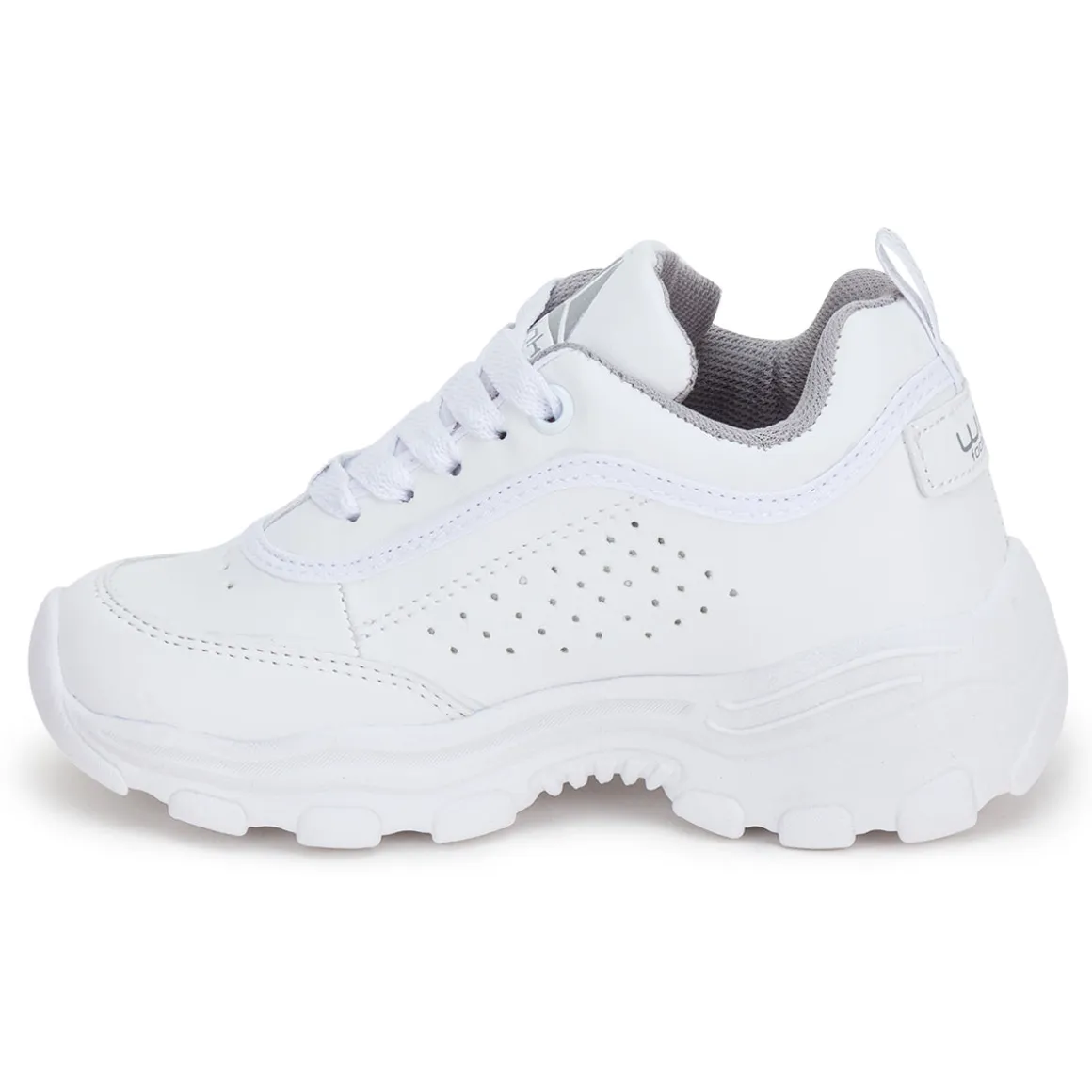 Tenis Blancos Escolar Moda Para Niña Joven Wink 01572