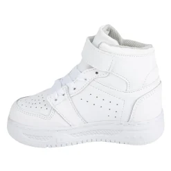 Tenis Blancos Escolar Para Niños Bota Casual Velcro Blasito 05533