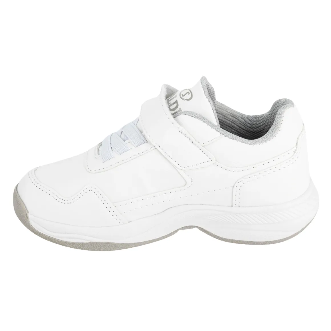 Tenis Blancos Escolar Spalding Para Niño Deportivo 05865