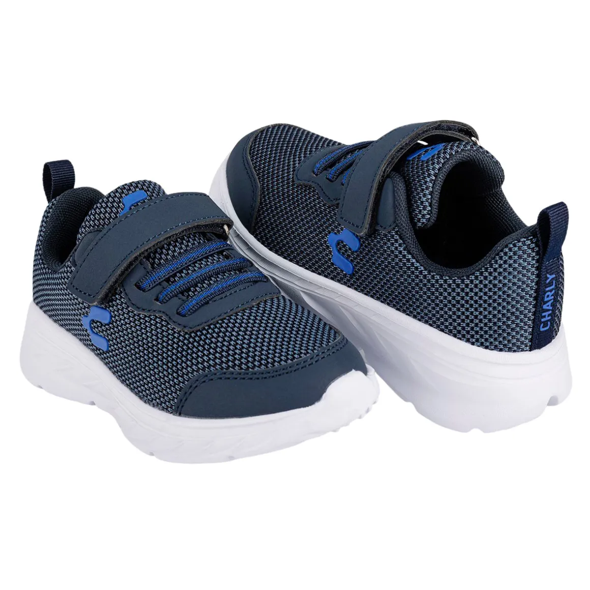Tenis Charly Para Niño Deportivo Scoter Cómodo Marino-Negro 06255/56