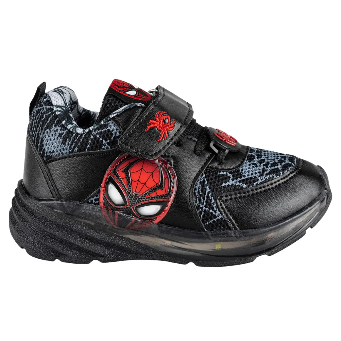 Tenis con Luces LED Spider-Man Niño Kings-Lu 08177