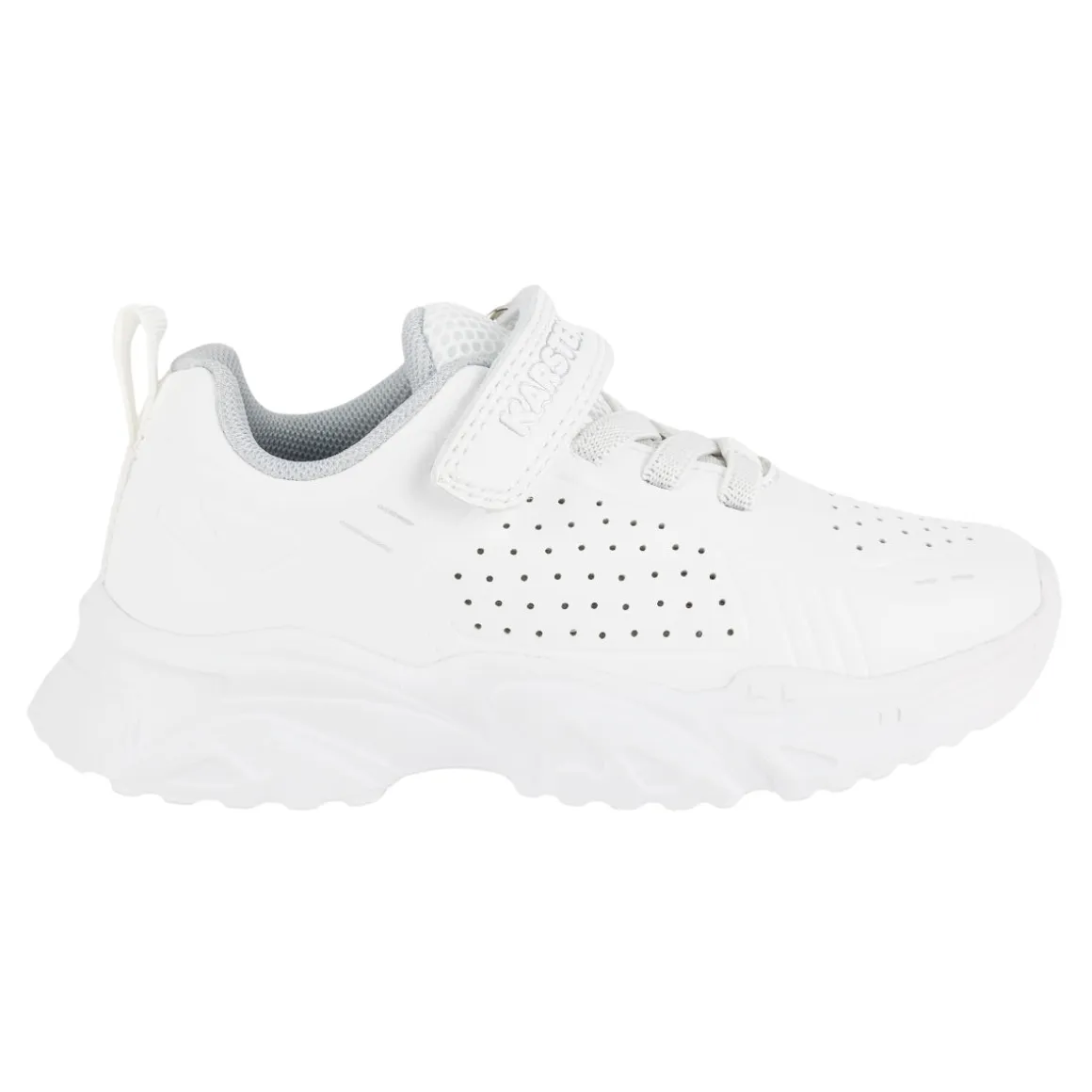 Tenis Escolar Blanco Para Niño Karsten 09420