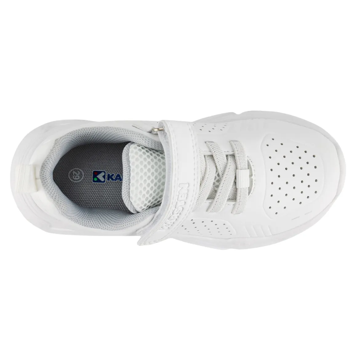 Tenis Escolar Blanco Para Niño Karsten 09420