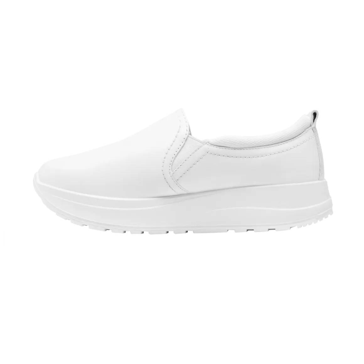Tenis Flexi Blancos Para Mujer Slip On 04246