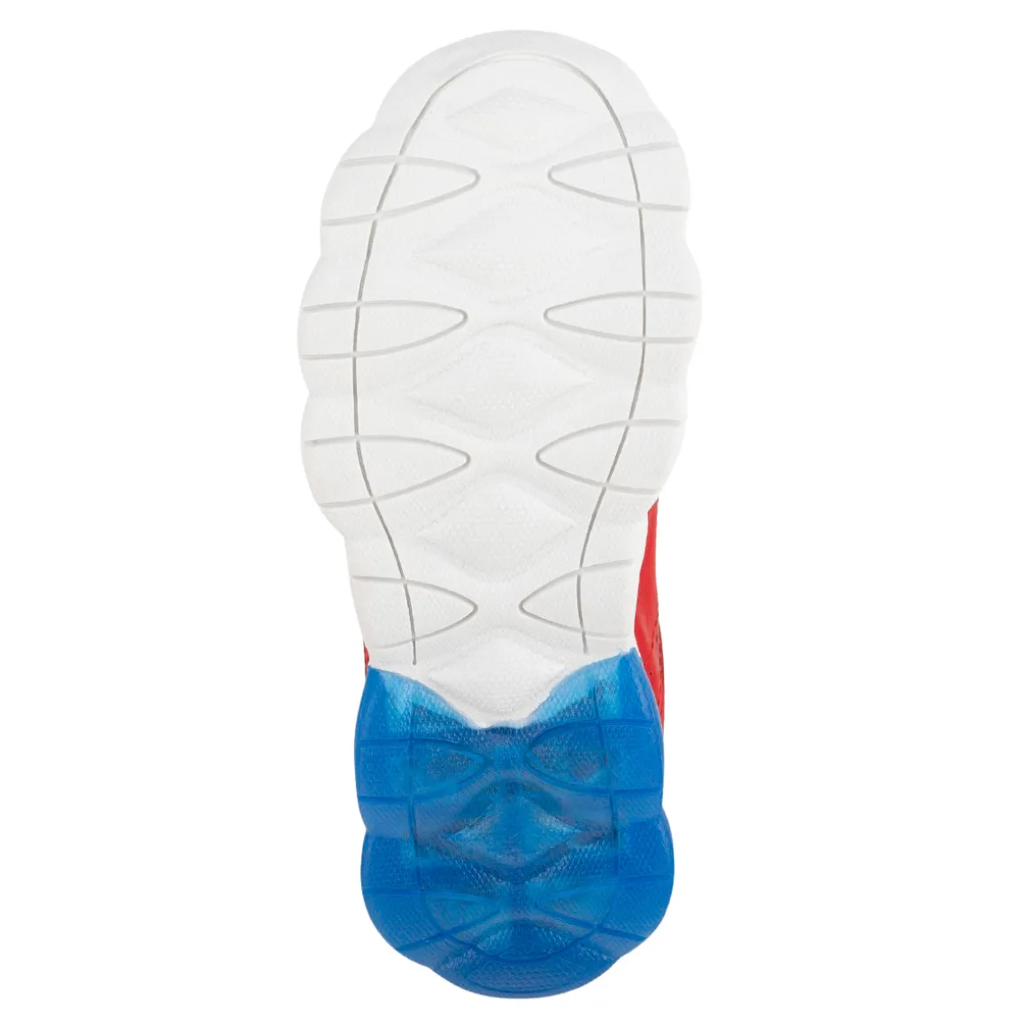 Tenis Moda Luz Led Spider Man Niño Kings Lu 06318