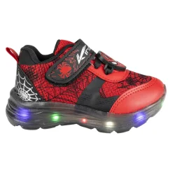 Tenis Spiderman Luces Led Niño Kings Lu 05628