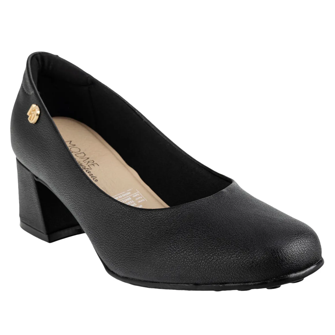 Zapatilla Clásica Elegante Para Mujer Modare 05899/05900 Beige-Negro