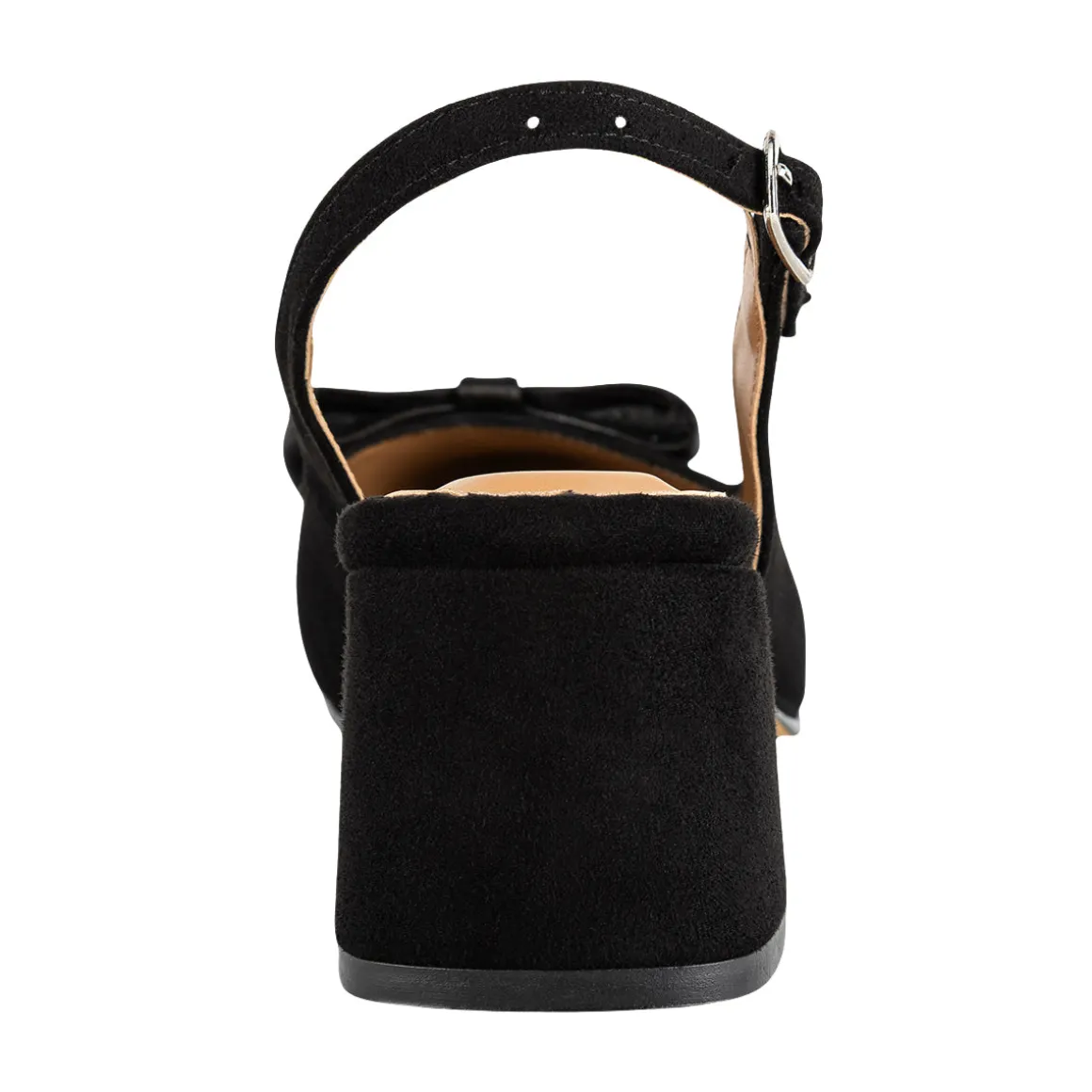 Zapatilla Happy Shoes Para Mujer Slingback Moño 08939-40