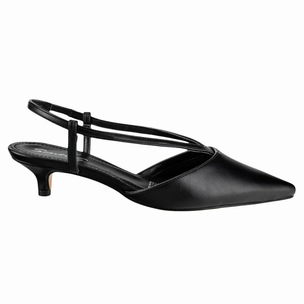 Zapatilla Vestir Fiesta Graduación Tacón Kitten Para Mujer Senties 07289