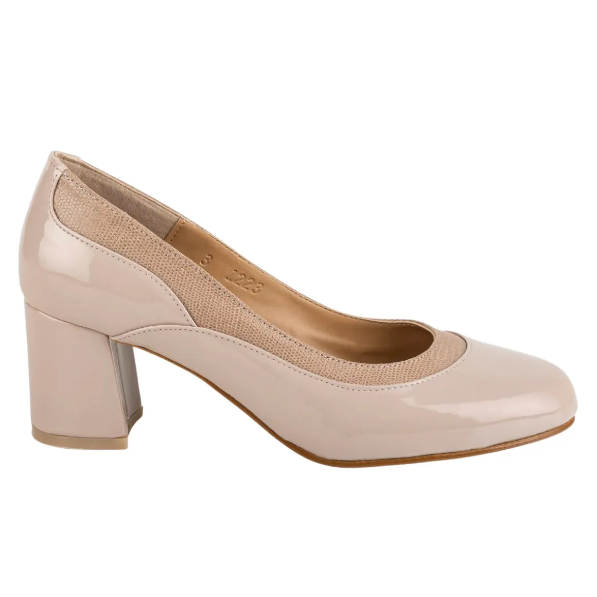 Zapatilla Vestir Para Mujer Silvia Cordero 06412/13 Maquillaje-Negro