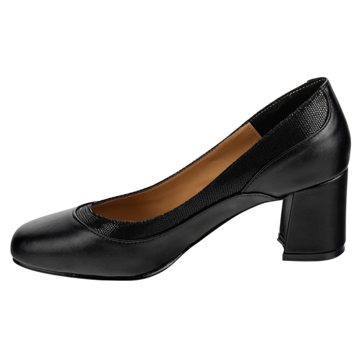 Zapatilla Vestir Para Mujer Silvia Cordero 06412/13 Maquillaje-Negro