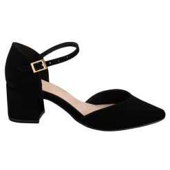 Zapatilla Vestir Tacón Ancho Para Mujer Gina Loren 04843