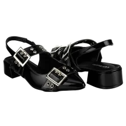 Zapato Casual Tacón Hebilla Para Mujer Lady Paulina 06204