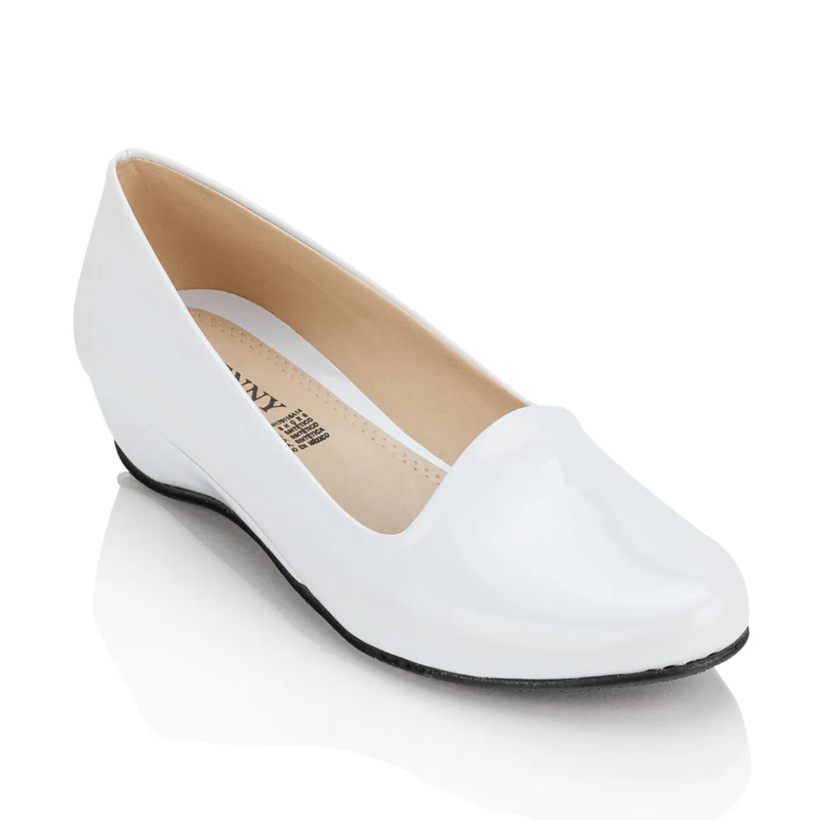 Zapato Casual Tacón Puente Charol Para Mujer Penny Lane 00588