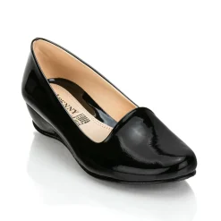 Zapato Casual Tacón Puente Charol Para Mujer Penny Lane 00588