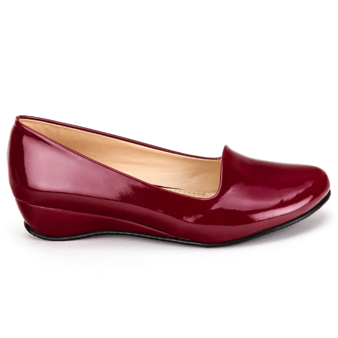Zapato Casual Tacón Puente Charol Para Mujer Penny Lane 00588
