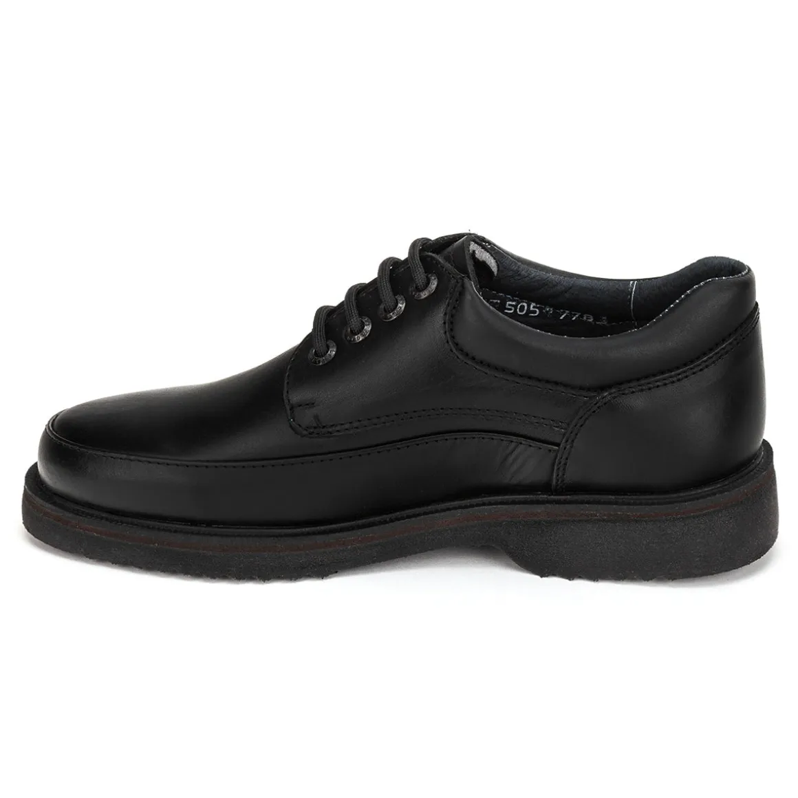 Zapato Cómodo Negro Para Hombre La Pag 00713