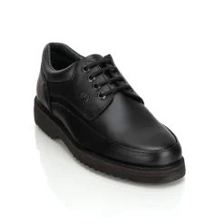 Zapato Cómodo Negro Para Hombre La Pag 00713