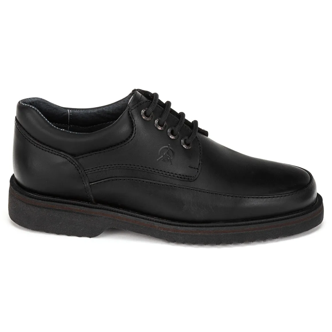 Zapato Cómodo Negro Para Hombre La Pag 00713