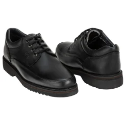Zapato Cómodo Negro Para Hombre La Pag 00713