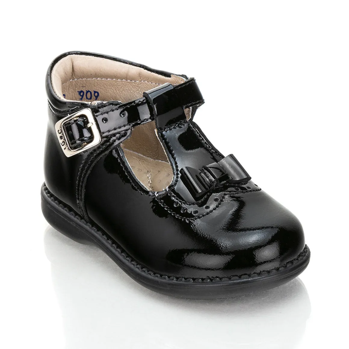 Zapato Dogi Para Bebé Botín Charol 01799