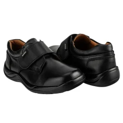Zapato Escolar Audaz Para Joven Velcro 00632