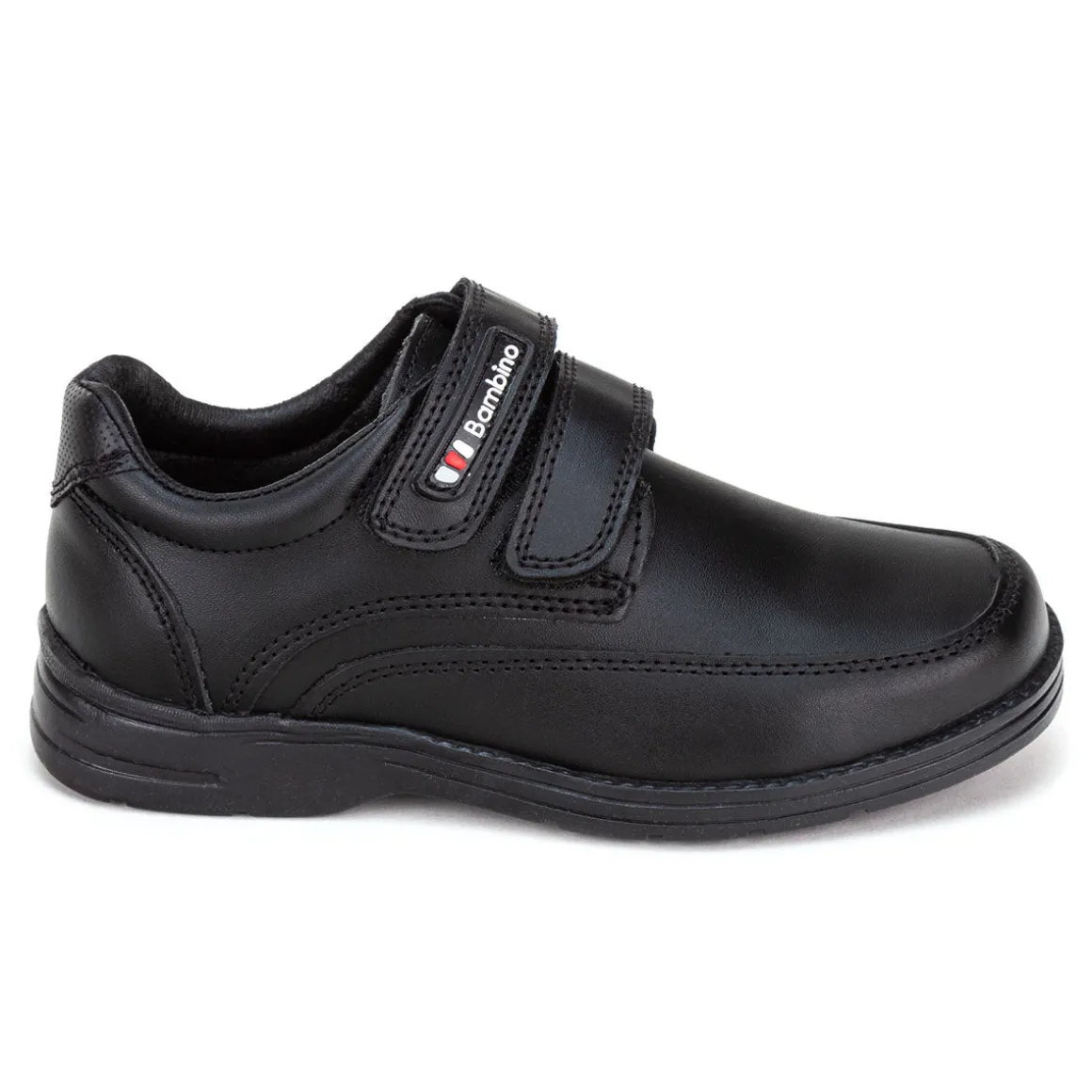 Zapato Escolar Bambino Para Niño Velcro 02911