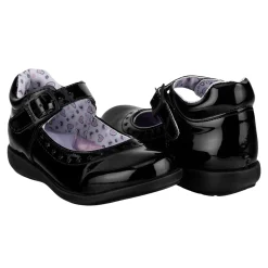 Zapato Escolar Bambino Para Niña Casual Hebilla 07162