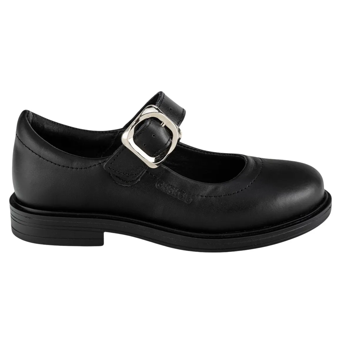 Zapato Escolar Chabelo Para Niña Hebilla 07224