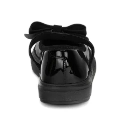Zapato Escolar Clásico Charol Moño Para Niña Karsten 03500