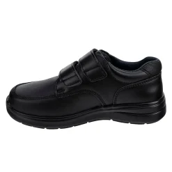 Zapato Escolar Clásico Negro Para Niño Yuyin 05599