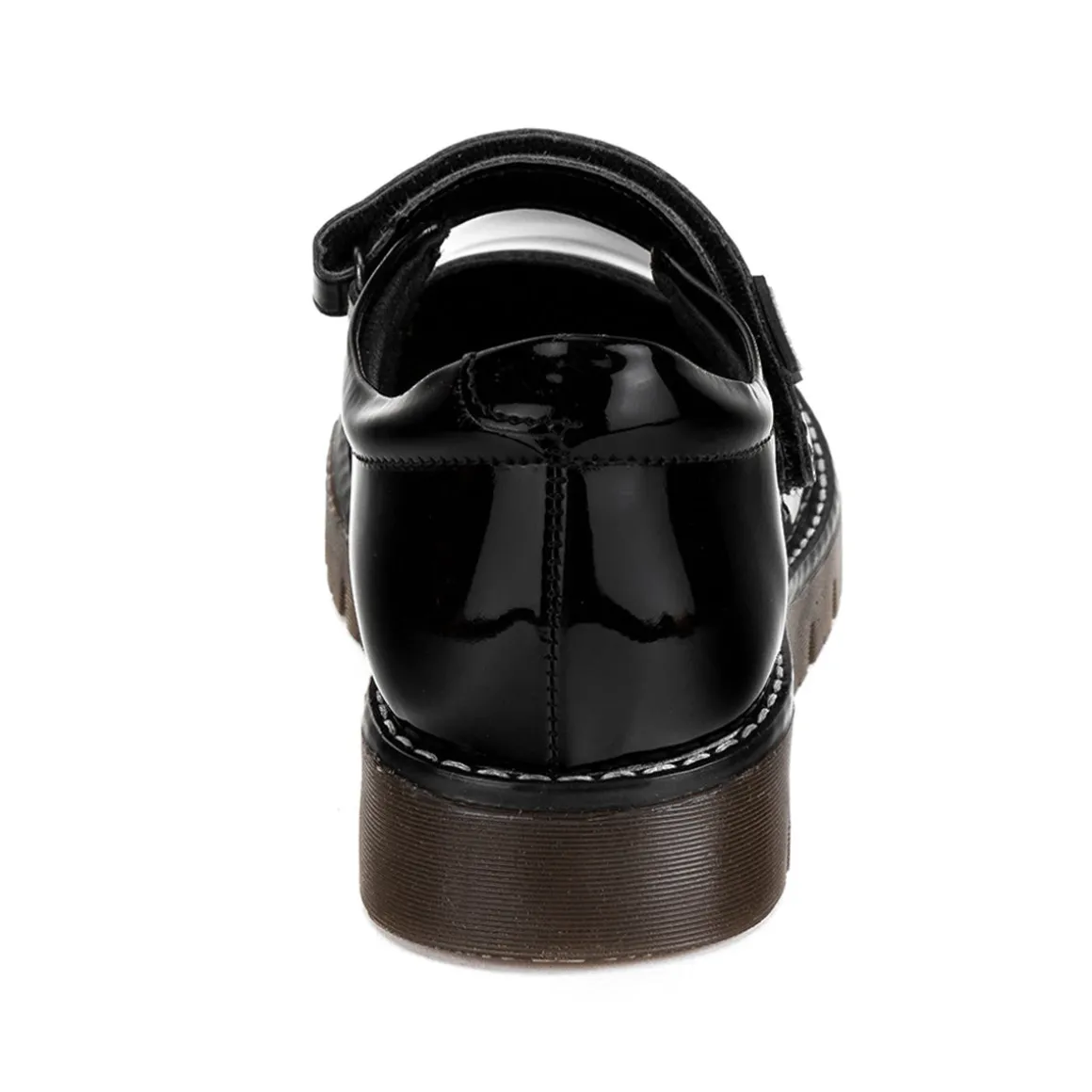 Zapato Escolar Coqueta Para Niña Moda Charol 04363