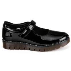 Zapato Escolar Coqueta Para Niña Moda Charol 04363