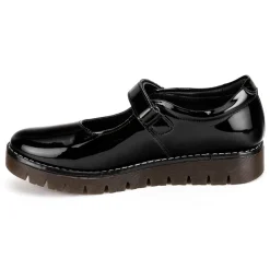 Zapato Escolar Coqueta Para Niña Plataforma 04364