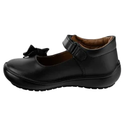 Zapato Escolar Coqueta Para Niña Moño 04105