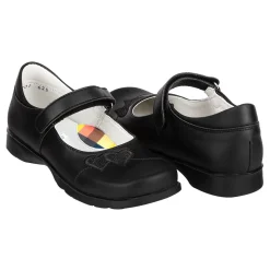 Zapato Escolar Corazón Niña Nick&Wick 03448
