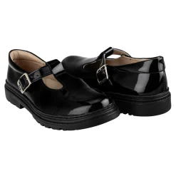 Zapato Escolar Dogi Para Niña Charol Moda 07133