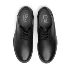 Zapato Escolar Flexi Para Joven Negro 04201
