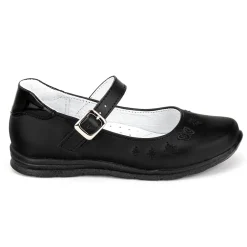 Zapato Escolar Flores Niña Dominiq 03386