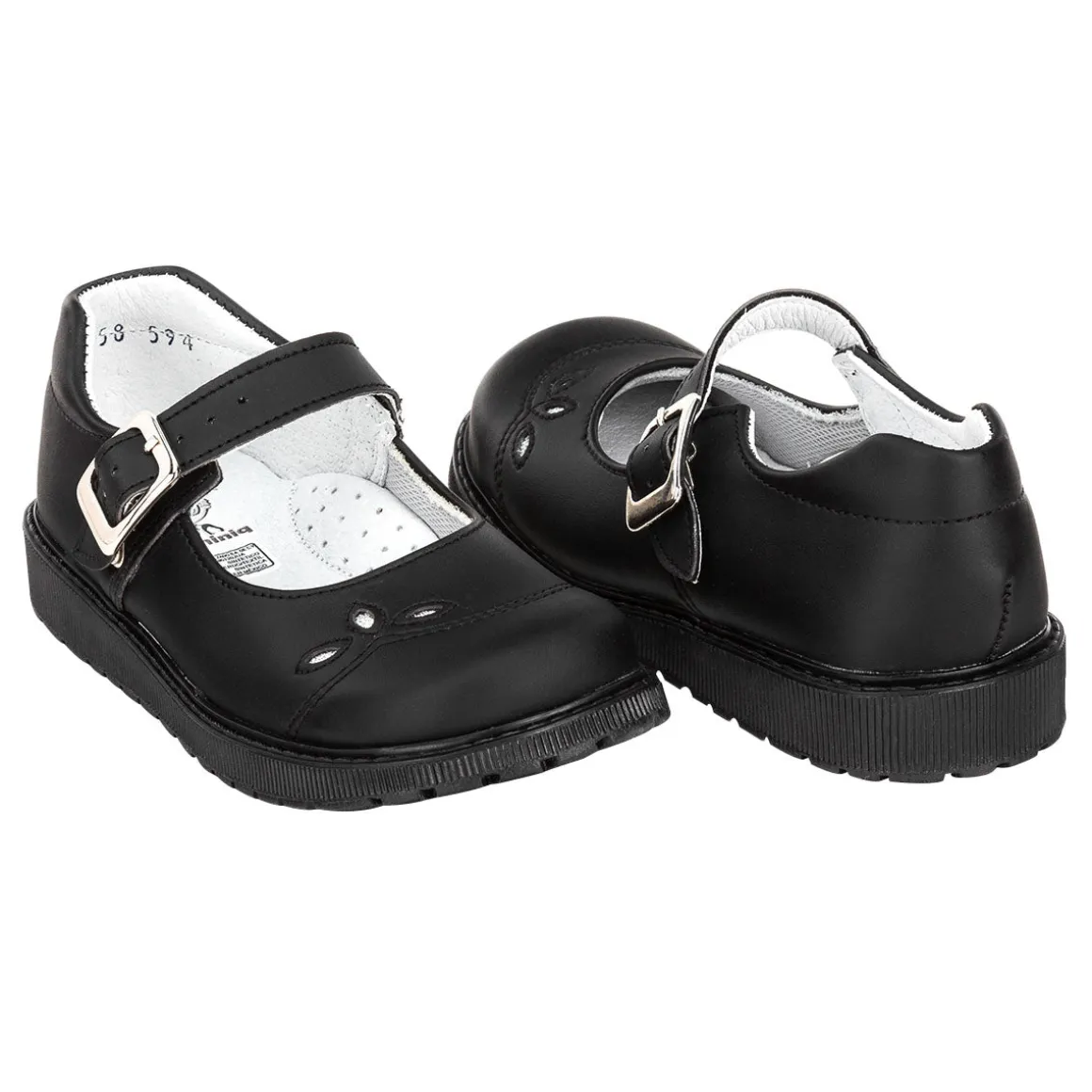 Zapato Escolar Hebilla Niña Dominiq 03937