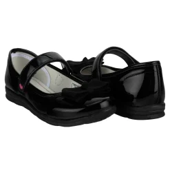 Zapato Escolar Moño Para Junior Niña Nick & Wick 08971