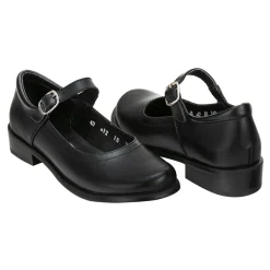 Zapato Escolar Negro Para Escolta Niña-Mujer Lgc 00390