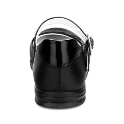 Zapato Escolar Negro Vestir Joven Dominiq 03387