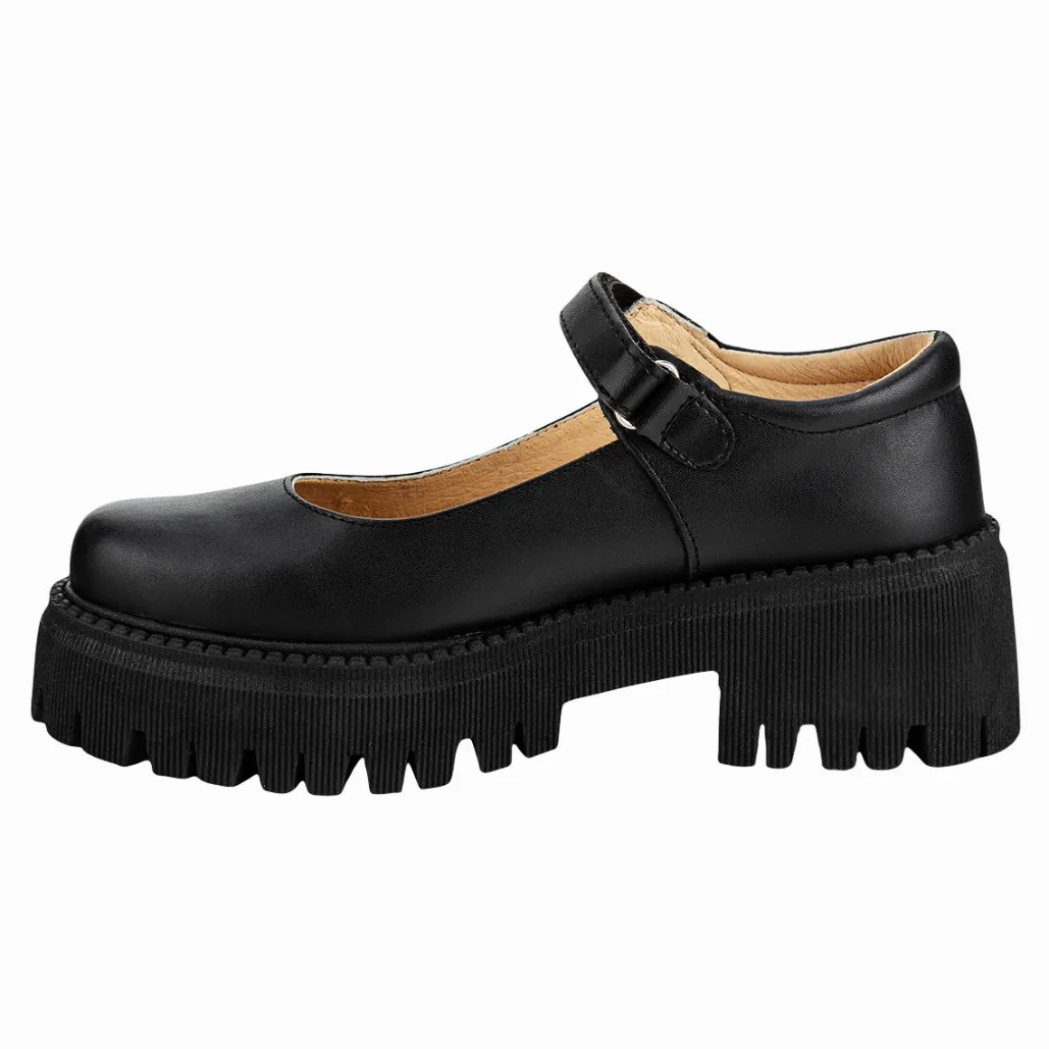 Zapato Escolar Tacón Bloque Junior Niña Blasito A07177