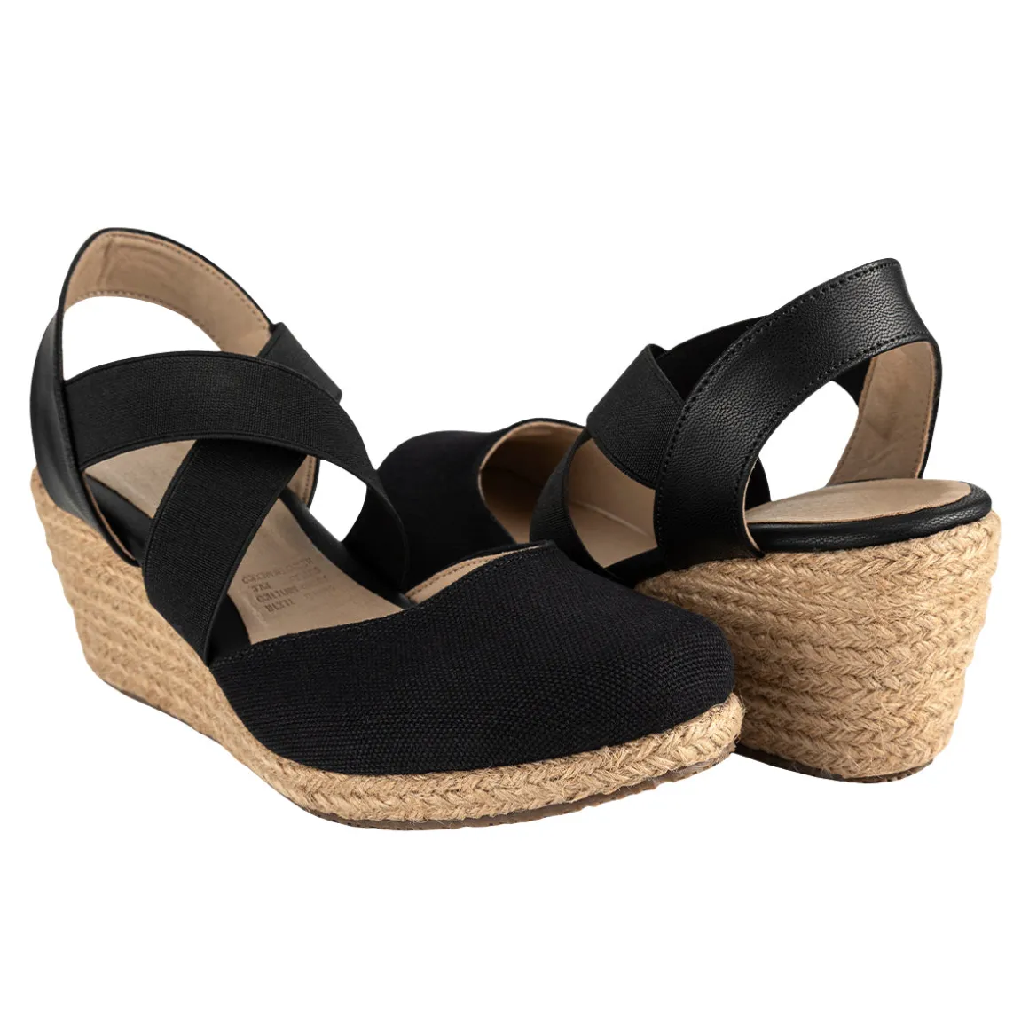 Zapato Happy Shoes Para Mujer De Cuña Espadrille 08500