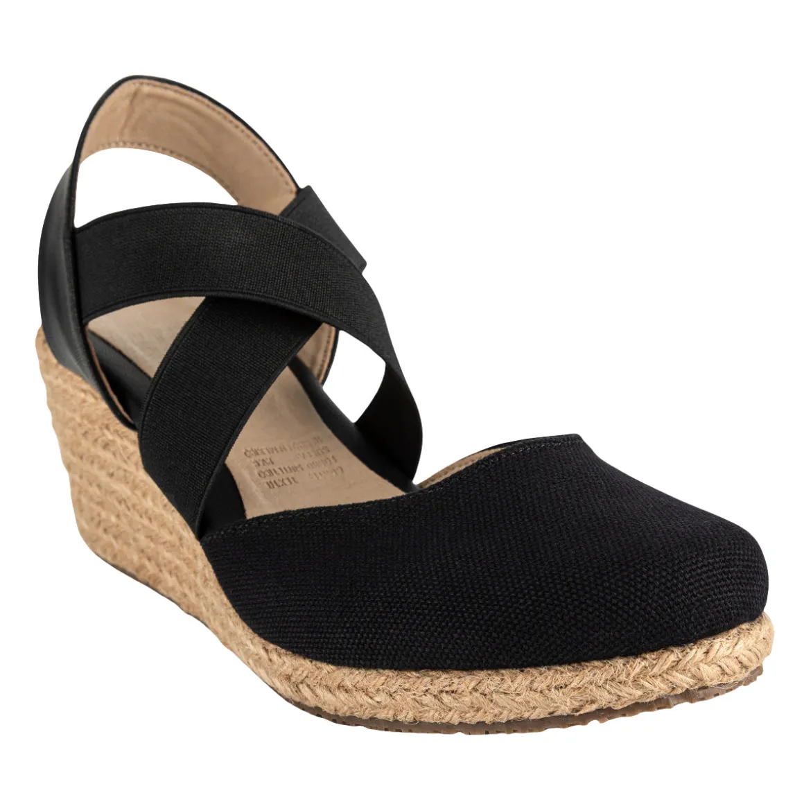 Zapato Happy Shoes Para Mujer De Cuña Espadrille 08500
