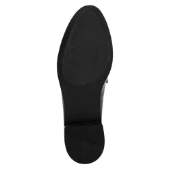Zapato Mocasín Para Mujer Stampa Charol Negro 07072