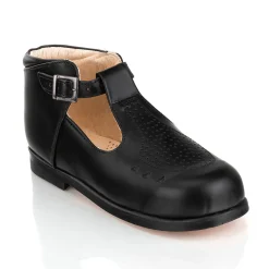 Zapato Negro Ortopédico Escolar Joven Ortouno 00251